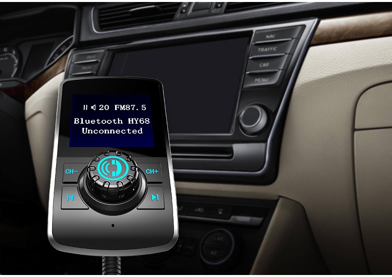 HY68 FM Transmitter with lcd display